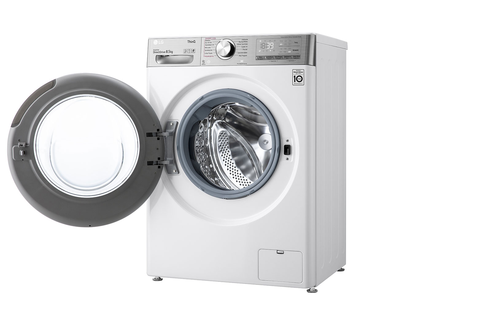 LG Pralko-suszarka LG Vivace | biała | V900 | slim 8,5/5kg | Steam+ | 1200 rpm | TurboWash 360 | AIDD | ThinQ | F2DV9S8H2E, F2DV9S8H2E