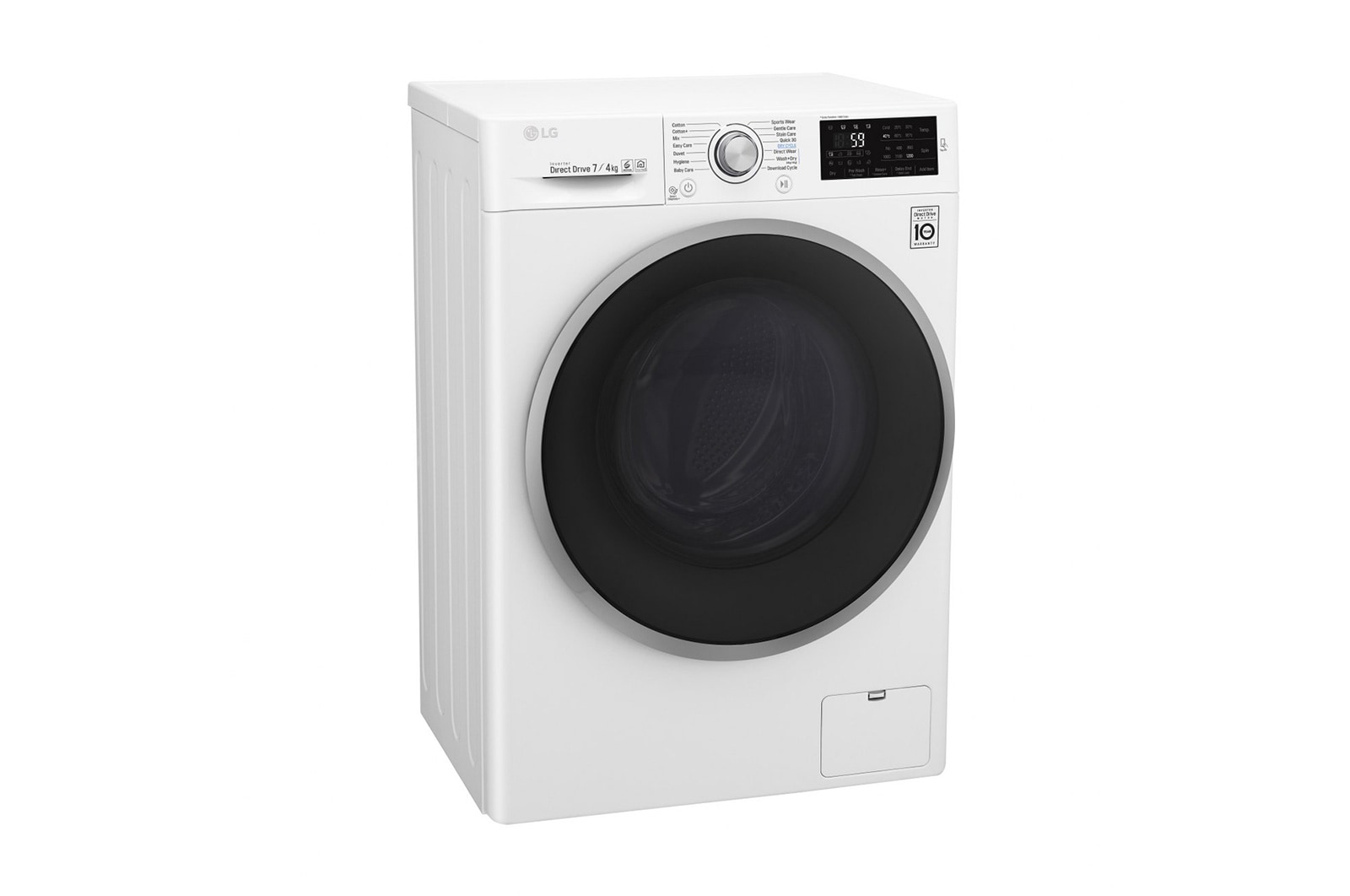 LG Pralko-suszarka LG Vivace C4 slim 7/4 kg 1200rpm F2J6HM1W, F2J6HM1W