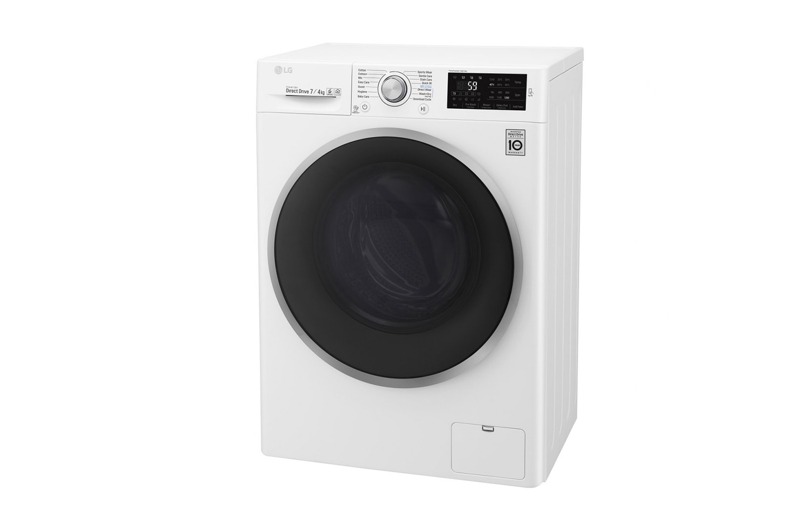 LG Pralko-suszarka LG Vivace C4 slim 7/4 kg 1200rpm F2J6HM1W, F2J6HM1W