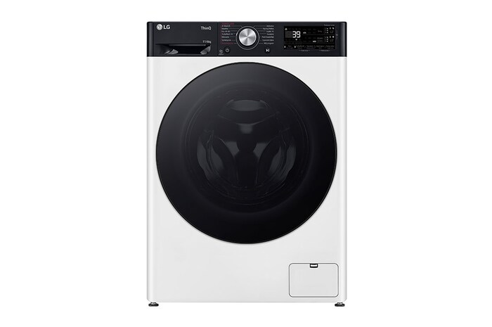 LG Pralko-suszarka LG Vivace | R750 | biała, czarny panel | 11/6 kg | 1400 rpm | ezDispense | TurboWash 360 | ThinQ | AIDD | F4D1675YW, F4D1675YW