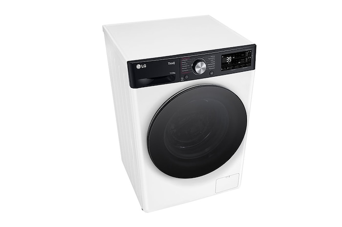 LG Pralko-suszarka LG Vivace | R750 | biała, czarny panel | 11/6 kg | 1400 rpm | ezDispense | TurboWash 360 | ThinQ | AIDD | F4D1675YW, F4D1675YW