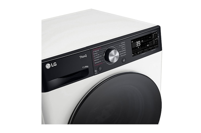 LG Pralko-suszarka LG Vivace | R750 | biała, czarny panel | 11/6 kg | 1400 rpm | ezDispense | TurboWash 360 | ThinQ | AIDD | F4D1675YW, F4D1675YW