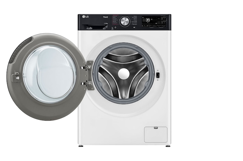 LG Pralko-suszarka LG Vivace | R750 | biała, czarny panel | 11/6 kg | 1400 rpm | ezDispense | TurboWash 360 | ThinQ | AIDD | F4D1675YW, F4D1675YW