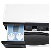 LG Pralko-suszarka LG Vivace | R750 | biała, czarny panel | 11/6 kg | 1400 rpm | ezDispense | TurboWash 360 | ThinQ | AIDD | F4D1675YW, F4D1675YW