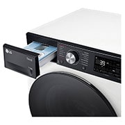 LG Pralko-suszarka LG Vivace | R750 | biała, czarny panel | 11/6 kg | 1400 rpm | ezDispense | TurboWash 360 | ThinQ | AIDD | F4D1675YW, F4D1675YW