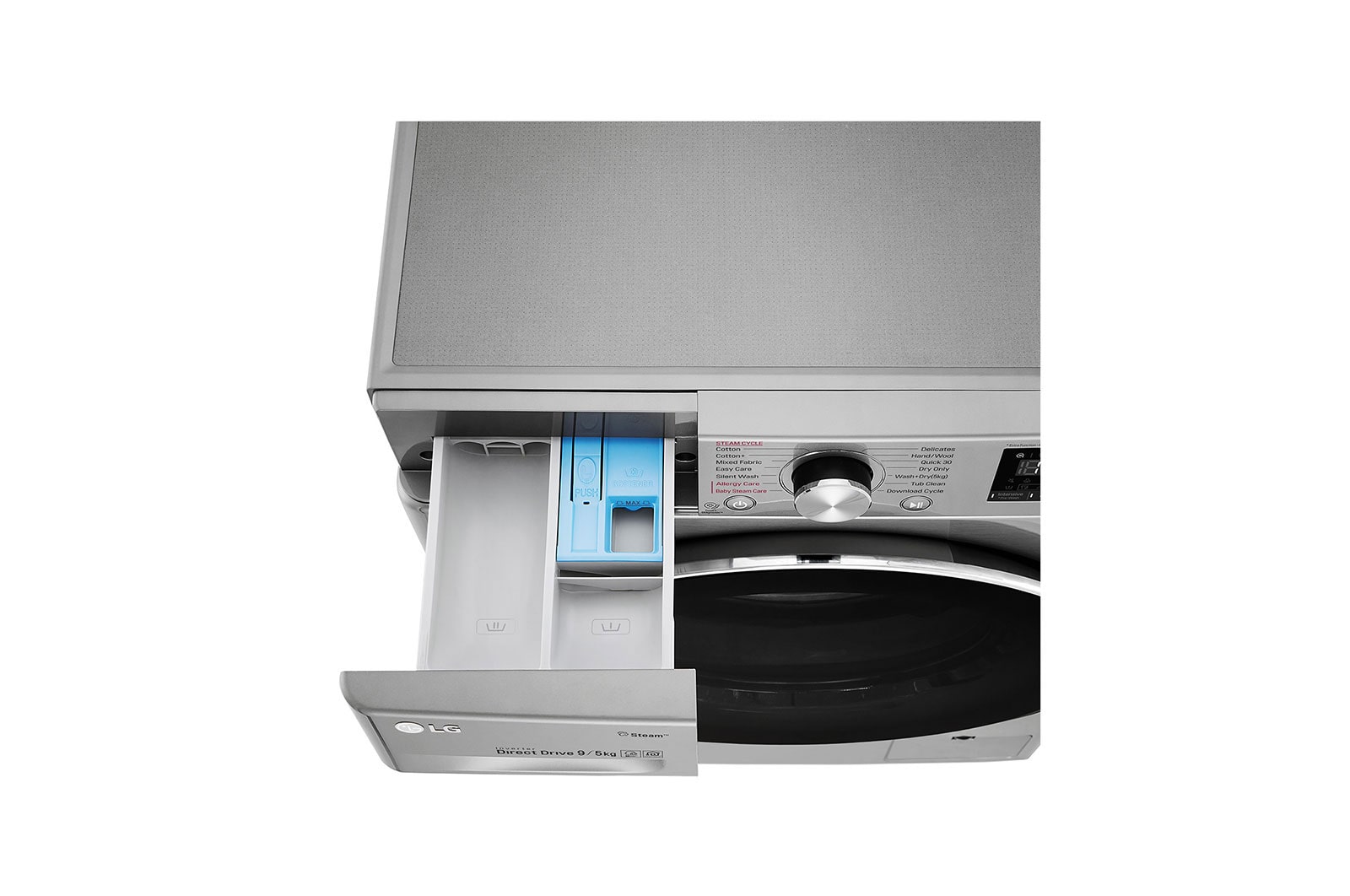 LG Pralko-suszarka LG Vivace V400 8/5 kg Steam 1400rpm ThinQ F4DN408S2T, F4DN408S2T