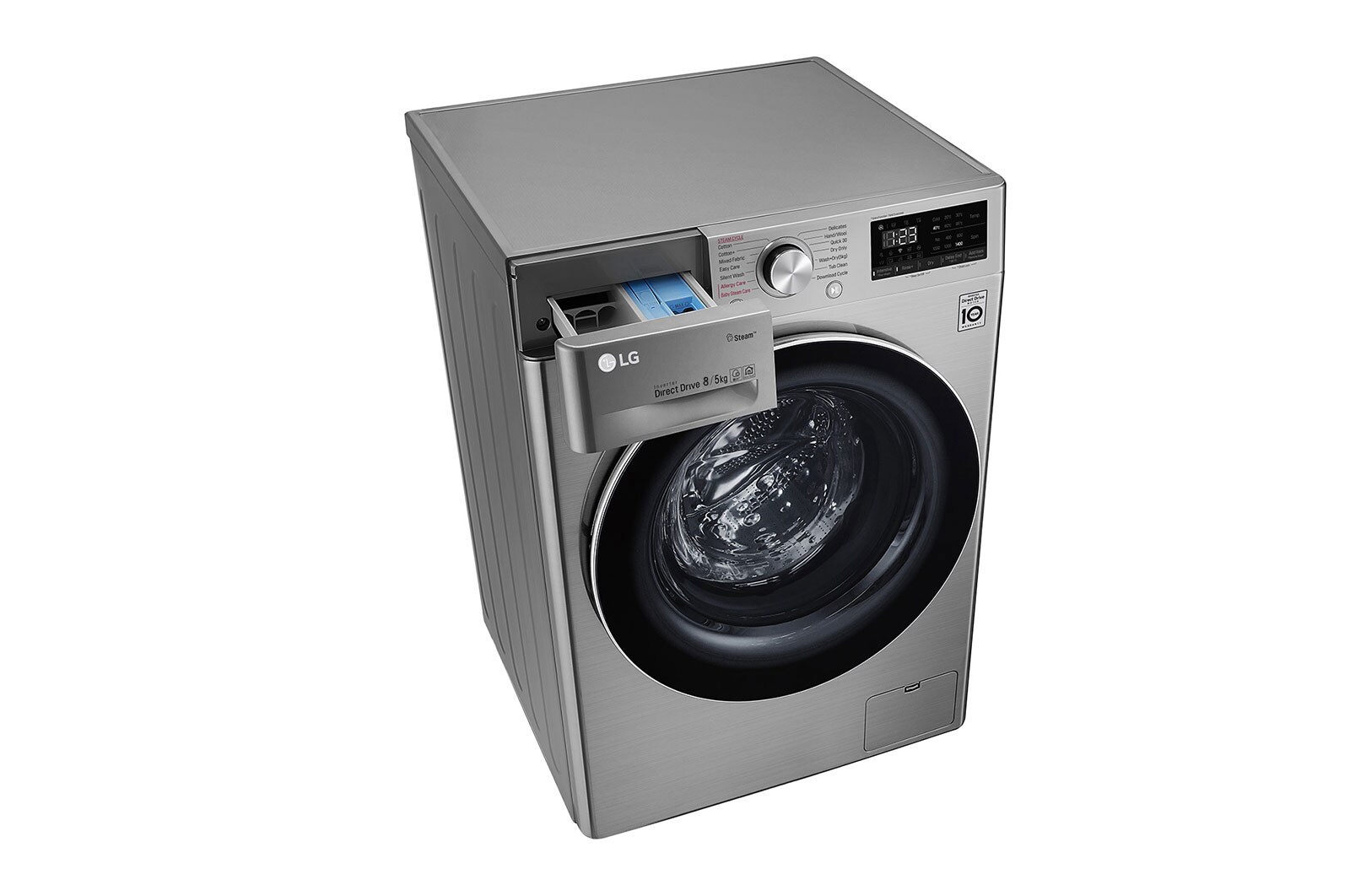 LG Pralko-suszarka LG Vivace V400 8/5 kg Steam 1400rpm ThinQ F4DN408S2T, F4DN408S2T