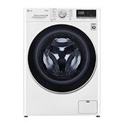 Pralko-suszarka LG Vivace V400 9/5 kg Steam 1400rpm ThinQ F4DN409S1 F4DN409S1 - widok z przodu