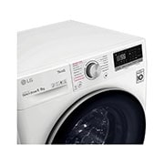 LG Pralko-suszarka LG Vivace | V500 | biała | 9/6 kg | Steam | 1400 rpm | ThinQ | F4DV509S1E, F4DV509S1E