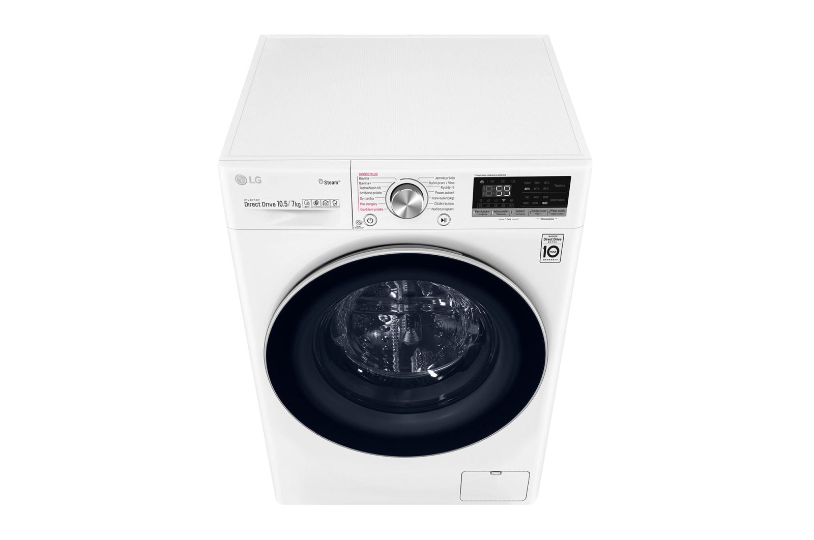 LG Pralko-suszarka LG Vivace V700 10,5/7 kg Steam 1400rpm ThinQ F4DV710H1E, F4DV710H1E