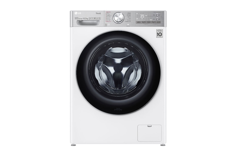 LG Pralko-suszarka LG Vivace | V900 | 10,5/7 kg | Steam+ | 1400 rpm | ThinQ | AIDD | Programy antyalergiczne | F4DV910A2E, F4DV910A2E