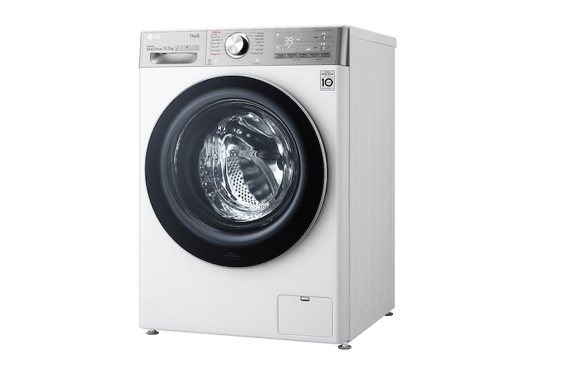 LG Pralko-suszarka LG Vivace | V900 | 10,5/7 kg | Steam+ | 1400 rpm | ThinQ | AIDD | Programy antyalergiczne | F4DV910A2E, F4DV910A2E