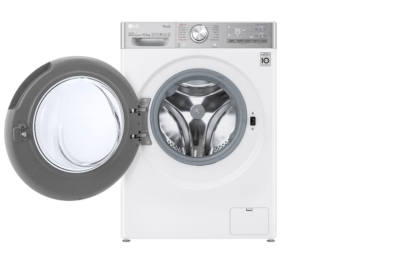 LG Pralko-suszarka LG Vivace | V900 | 10,5/7 kg | Steam+ | 1400 rpm | ThinQ | AIDD | Programy antyalergiczne | F4DV910A2E, F4DV910A2E