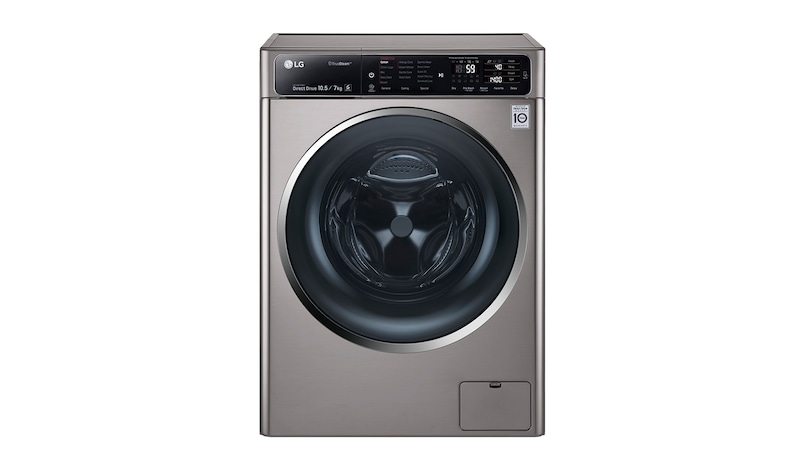 LG Pralko-suszarka parowa 10,5/7kg 6Motion DD , FH4U1JBH6N