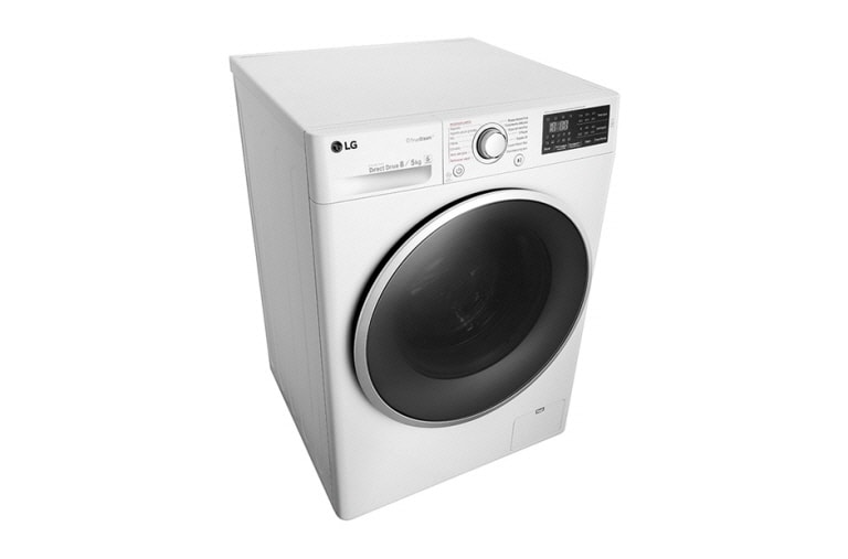 LG 8/5 kg, Funkcje Parowe, Direct Drive, 6 Motion, 1400obr/min, NFC, FH4U2TDH1N
