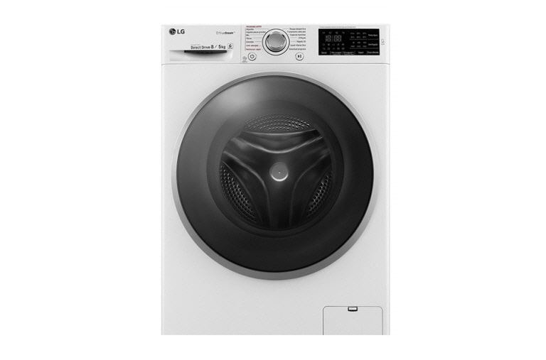 LG 8/5 kg, Funkcje Parowe, Direct Drive, 6 Motion, 1400obr/min, NFC, FH4U2TDH1N