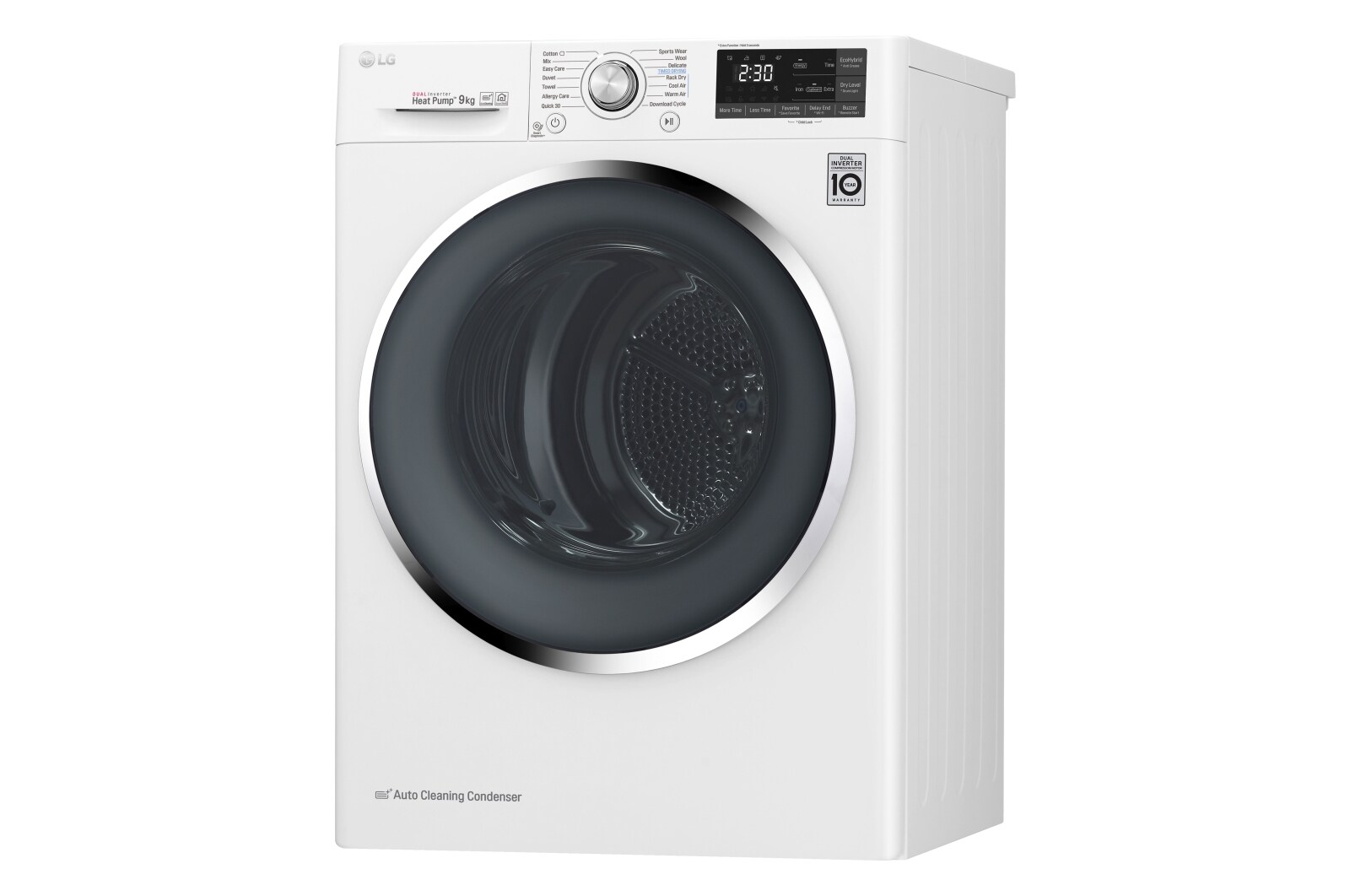 LG Suszarka do ubrań LG 9kg RC90U2AV2W, RC90U2AV2W
