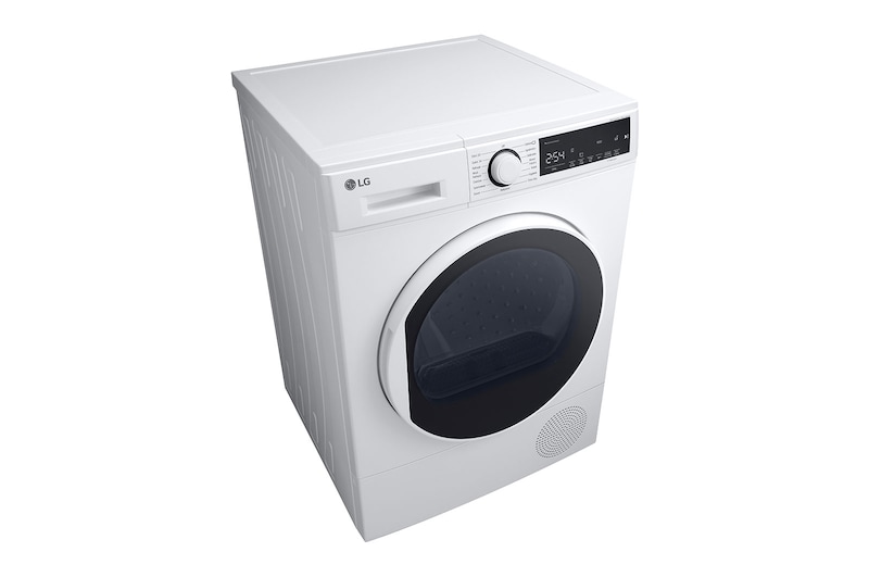 LG Suszarka LG | 8 kg | pompa ciepła | biała | Sensor Dry | Klasa A++ | V5R08DM, V5R08DM