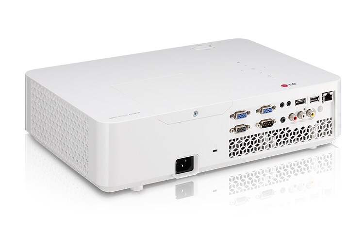 LG Projektor biznesowy 3.200 ANSI-lumenów, kontrast 5.000:1, złącze HDMI, technika 3-Chip-LCD, BG630