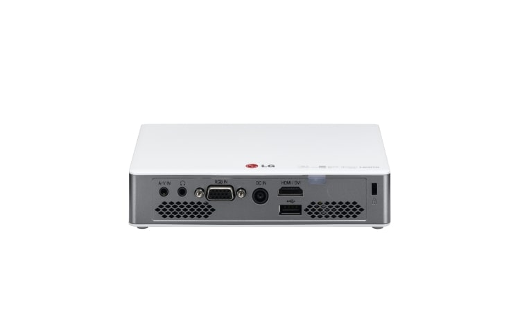LG Przenośny projektor LED HD Ready (720p) z jasnością 500 ANSI lumenów i Intel WiDi, PB62G