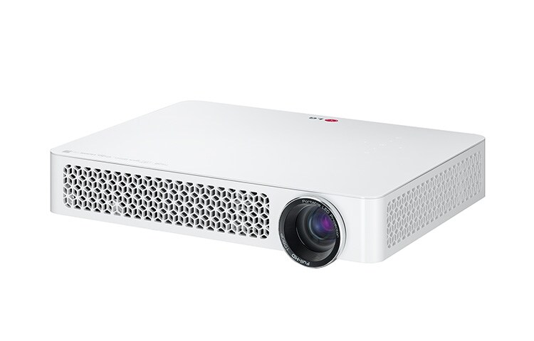 LED Projektor do kina domowego Full HD, 1.000 ANSI-lumenów, wspaniały kontrast 100.000:1 dla długotrwałej przyjemności oglądania PF80G - widok z przodu