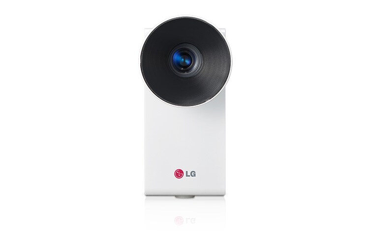 LG Przenośny projektor LED, 500 ANSI-lumenów, kontrast 100.000:1, Rozdzielczość WXGA, zestaw baterii, wytrzymałość 2,5 h, PG60G