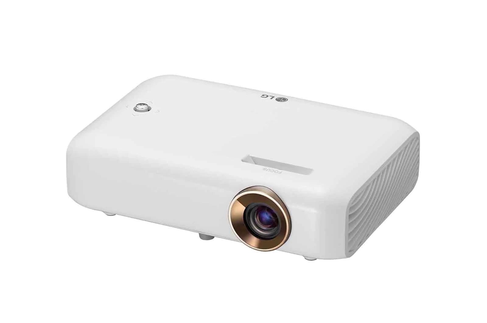 LG Ultraprzenośny projektor CineBeam LG LED z wbudowaną baterią i rozdzielczością HD PH510PG, PH510PG
