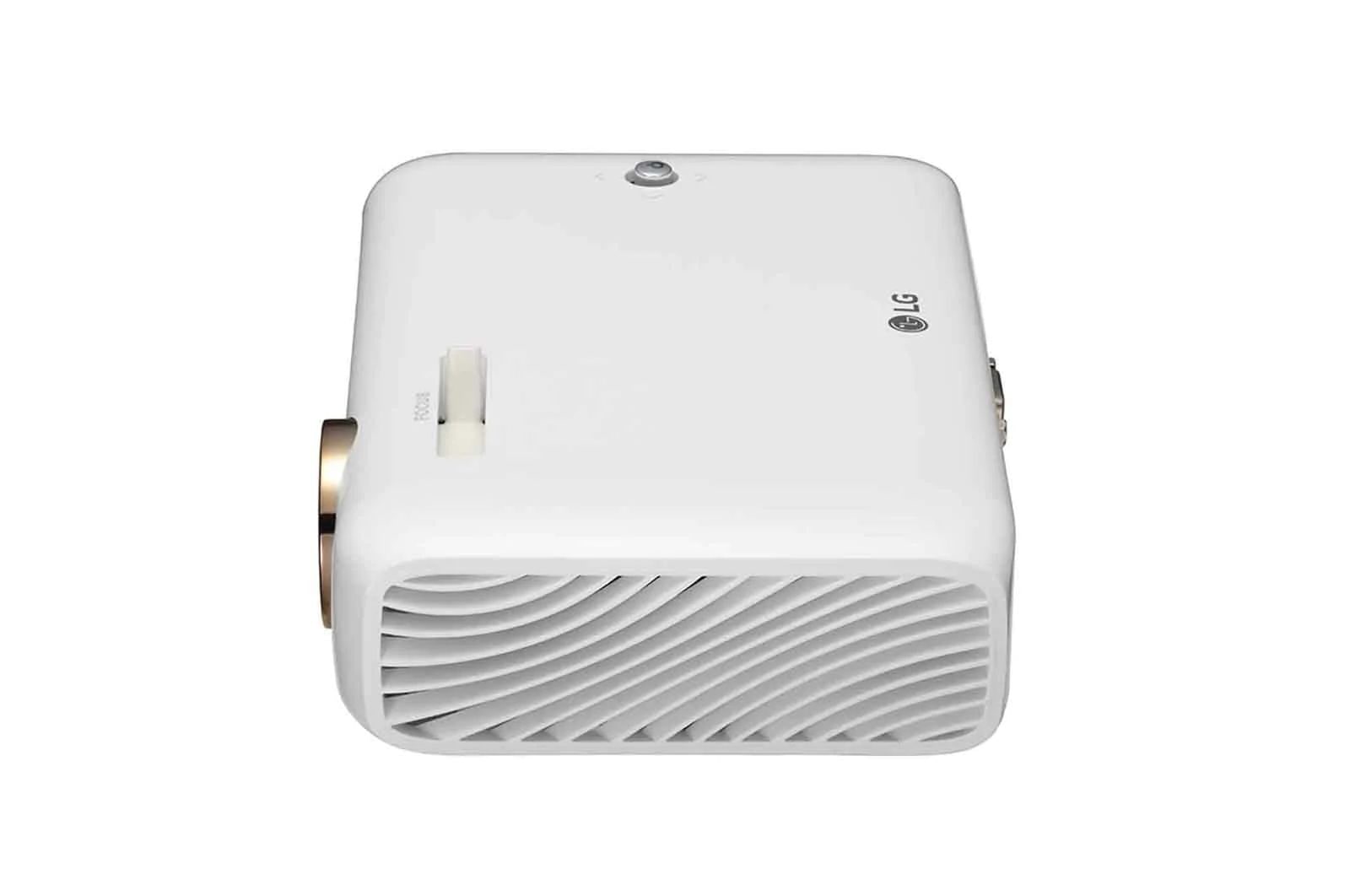 LG Ultraprzenośny projektor CineBeam LG LED z wbudowaną baterią i rozdzielczością HD PH510PG, PH510PG