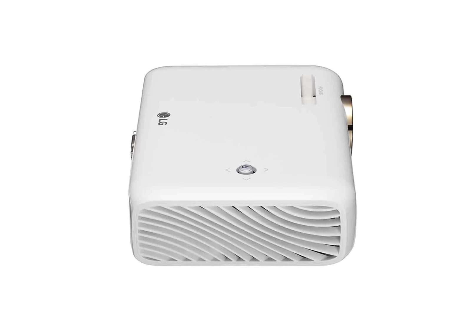 LG Ultraprzenośny projektor CineBeam LG LED z wbudowaną baterią i rozdzielczością HD PH510PG, PH510PG