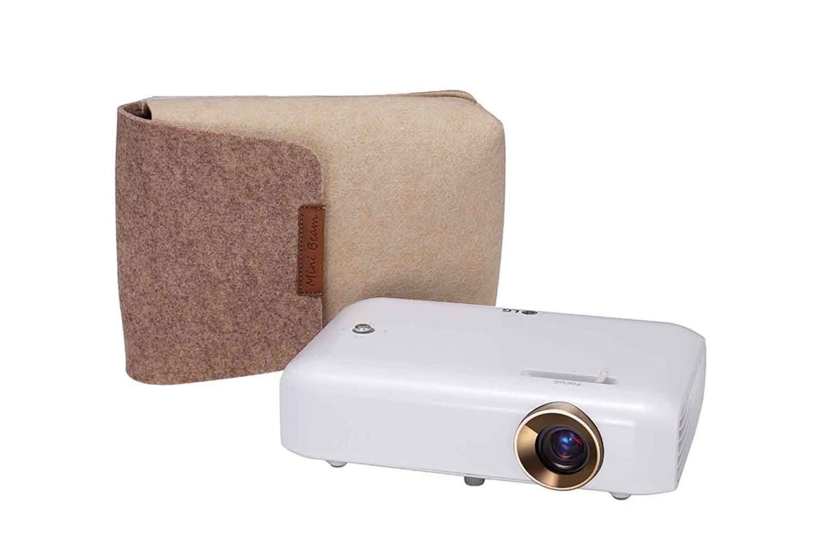 LG Ultraprzenośny projektor CineBeam LG LED z wbudowaną baterią i rozdzielczością HD PH510PG, PH510PG