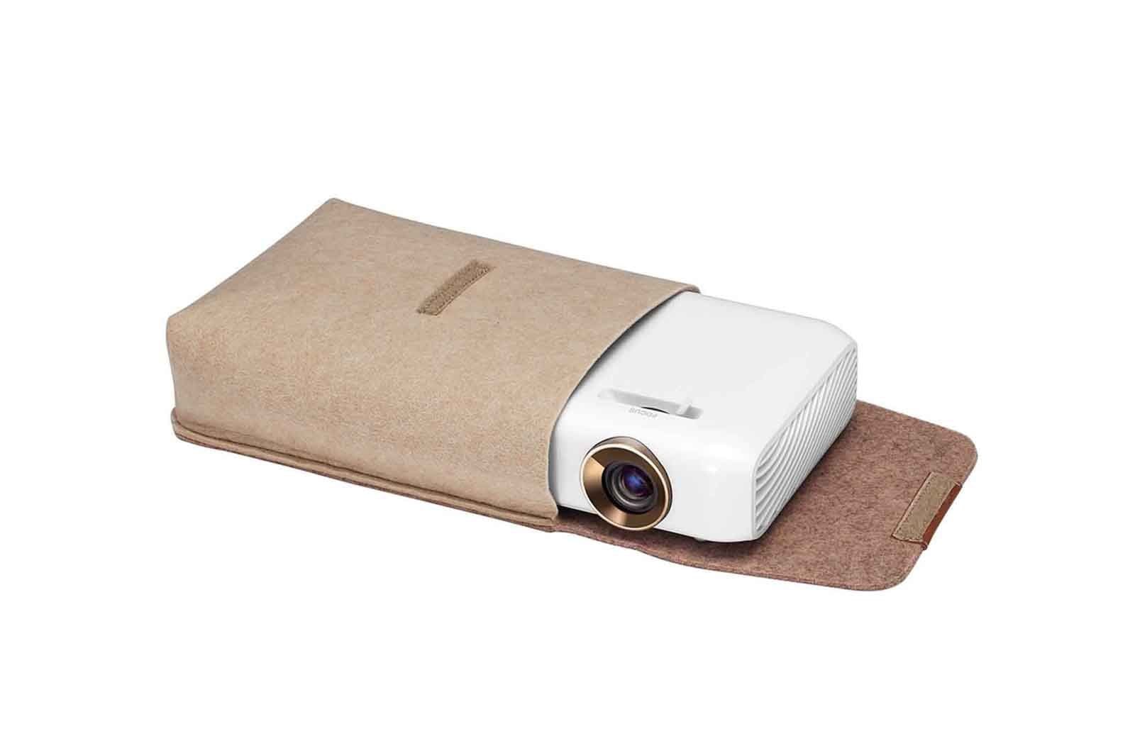 LG Ultraprzenośny projektor CineBeam LG LED z wbudowaną baterią i rozdzielczością HD PH510PG, PH510PG
