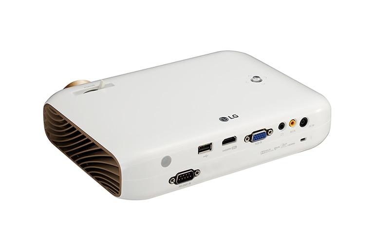 LG Projektor LED LG Minibeam o mocy 1500 lumenów，WXGA (1280x800), RGB LED,Współczynnik kontrastu: 100 000:1, PW1500G