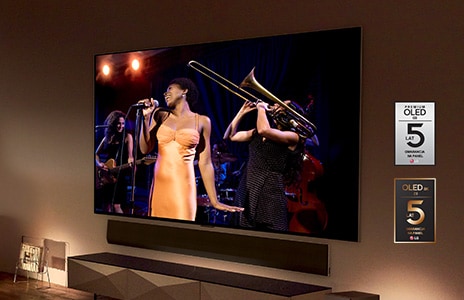 5 lat gwarancji<br> na OLED G