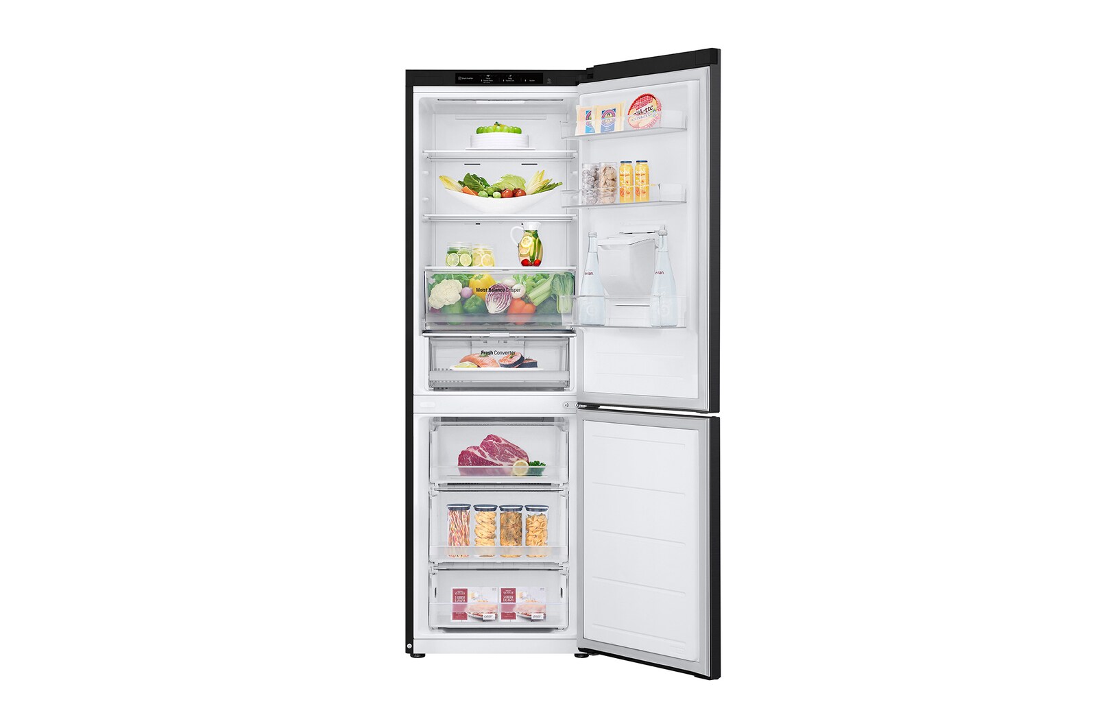 front all open with foods