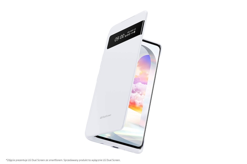 LG Dual Screen White [LG VELVET], LMG905N-White