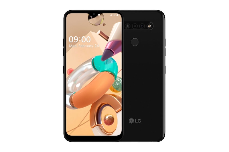 LG K41S Black, LMK410EMW-Black