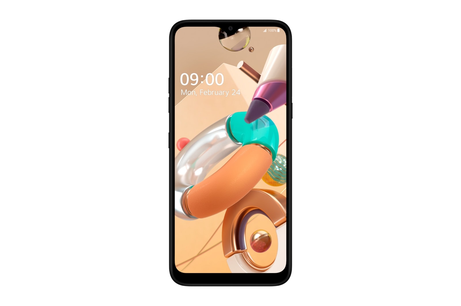 LG K41S Black, LMK410EMW-Black