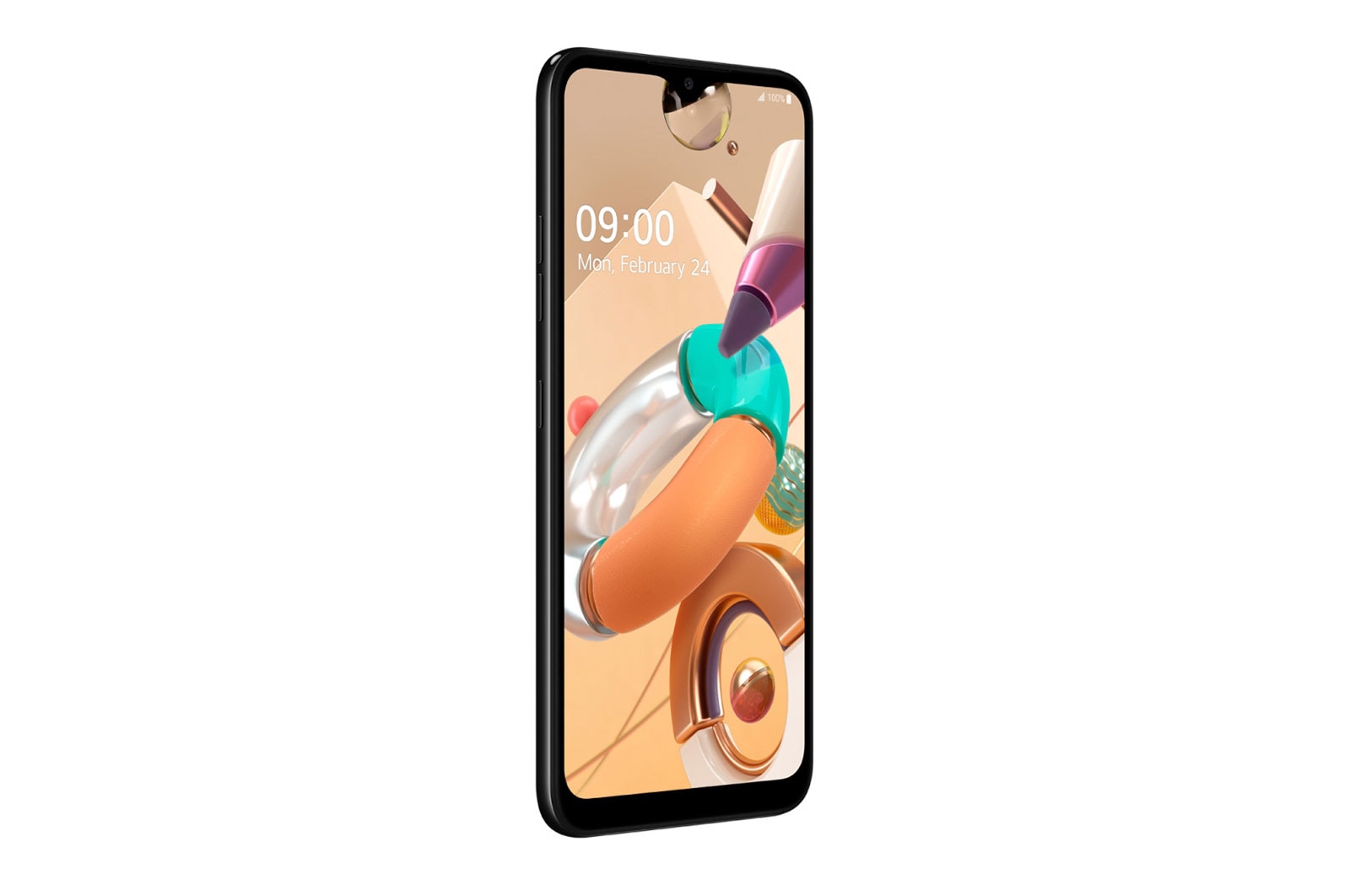 LG K41S Black, LMK410EMW-Black