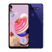 LG K51S Blue LMK510EMW-Blue - widok z przodu