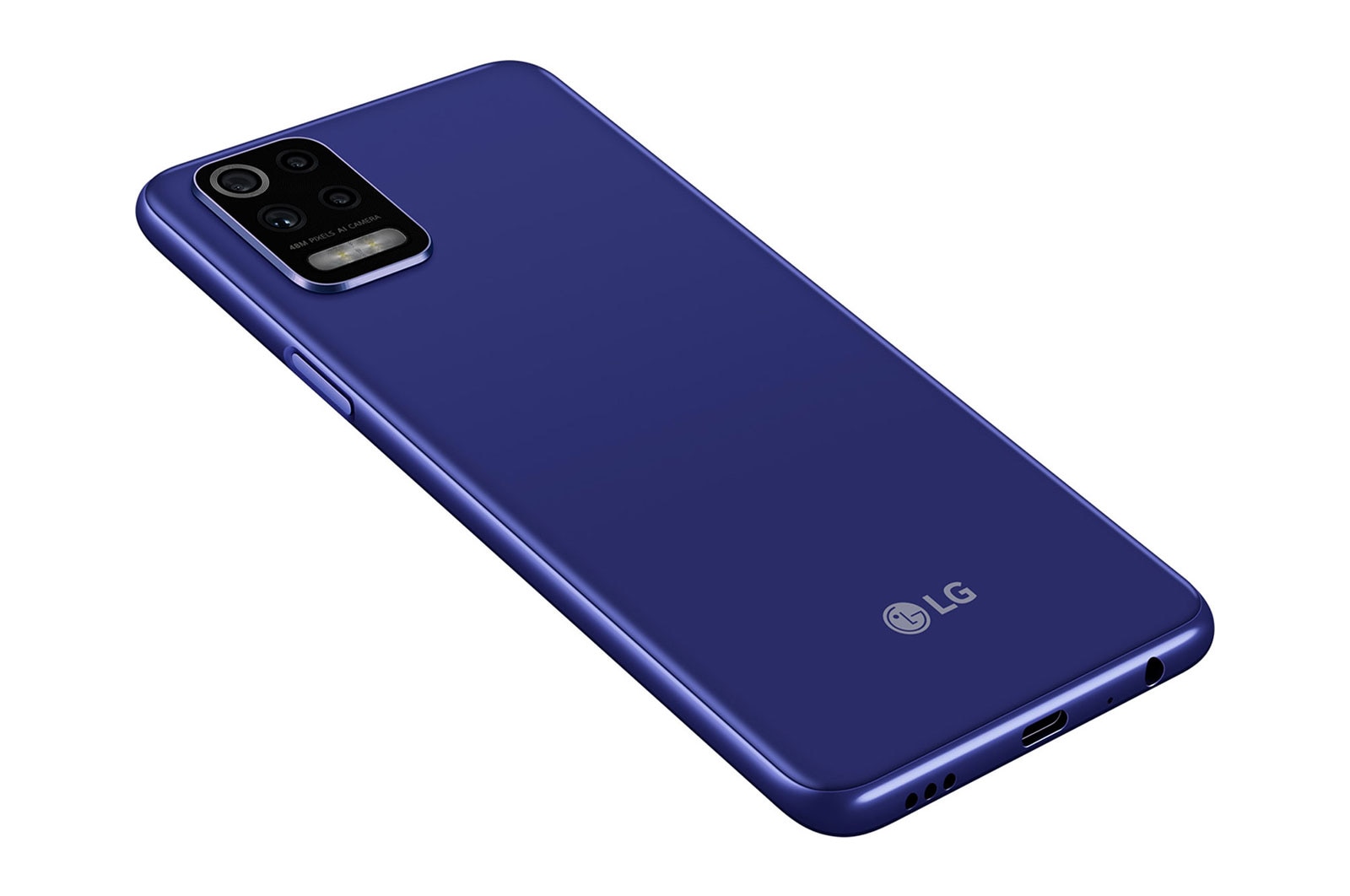 LG K52 Niebieski, LMK520EMW-Blue