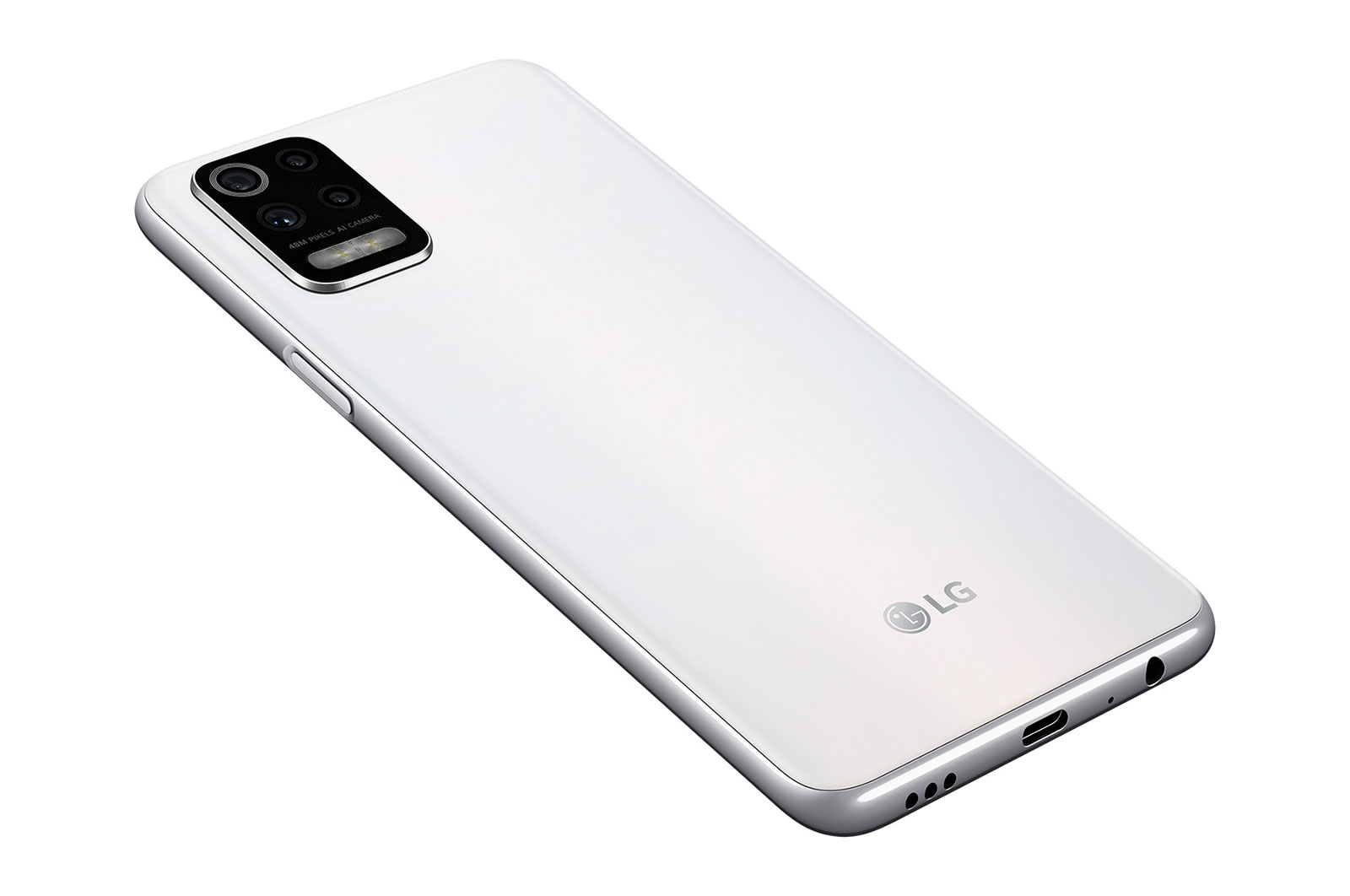 LG K52 Biały, LMK520EMW-White