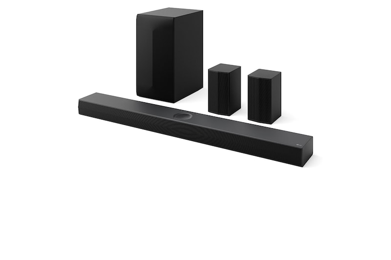 LG 5.1.1-kanałowy soundbar kina domowego LG z Dolby Atmos i tylnymi głośnikami S70TR, S70TR