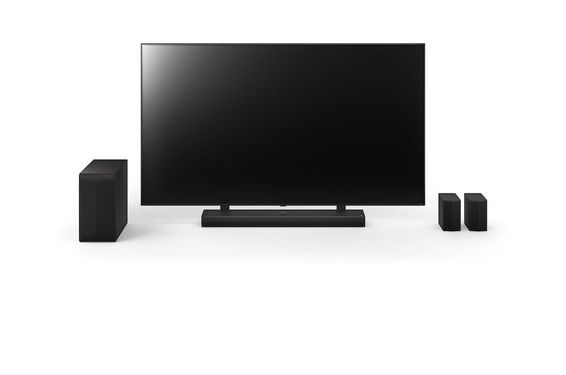 LG 5.1.1-kanałowy soundbar kina domowego LG z Dolby Atmos i tylnymi głośnikami S70TR, S70TR