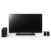 LG 5.1.1-kanałowy soundbar kina domowego LG z Dolby Atmos i tylnymi głośnikami S70TR, S70TR