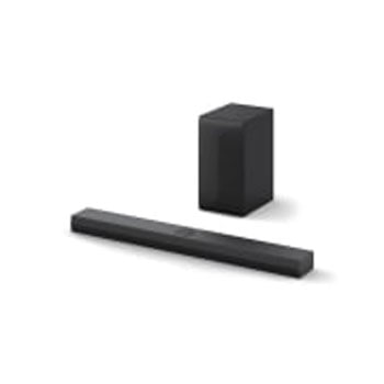 soundbar side perspective view