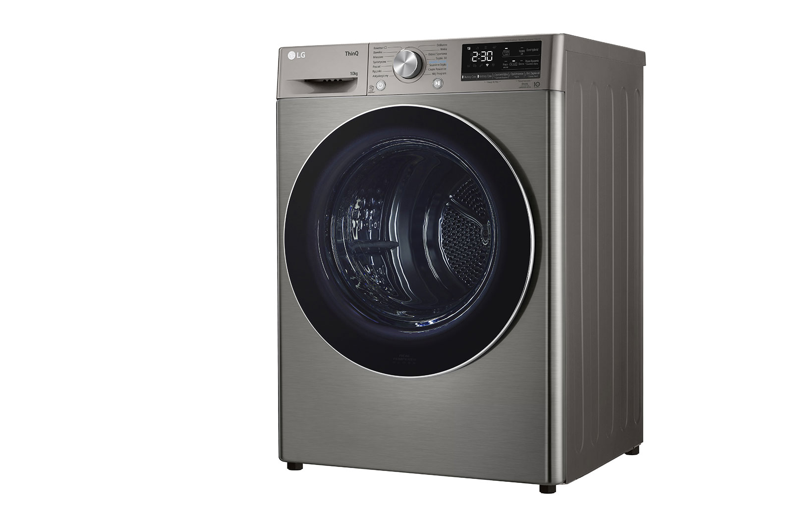 LG Suszarka LG | 10 kg | ThinQ | Programy antyalergiczne  | DUAL Inverter Heat Pump™ | Automatyczne czyszczenie skraplacza | RC10V9PV2W, RC10V9PV2W