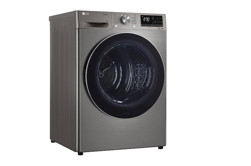 LG Suszarka LG | 10 kg | ThinQ | Programy antyalergiczne  | DUAL Inverter Heat Pump™ | Automatyczne czyszczenie skraplacza | RC10V9PV2W, RC10V9PV2W