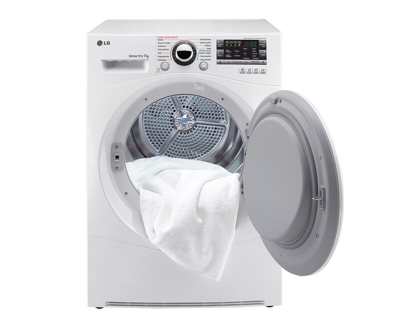 LG 7KG SUSZARKA DO MATERIAŁÓW DELIKATNYCH, RC7066A1Z