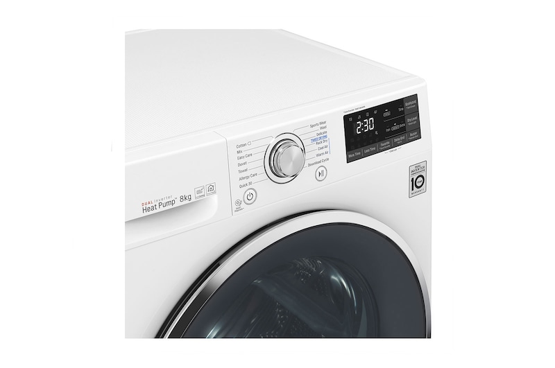 LG Suszarka do ubrań LG 8kg RC80U2AV2W, RC80U2AV2W