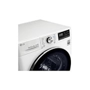 LG Suszarka LG | 9 kg | ThinQ | DUAL Invrter Heat Pump | Samoczyszczący się skraplacz | Programy antyalergiczne | Klasa A+++ | RC90V9AV3N, RC90V9AV3N